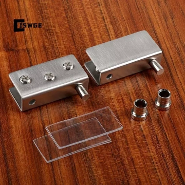 Bản lề xoay 2 chiếc thép không gỉ, kính trục xoay cửa tủ ẩn, giá ưu đãi 46.860₫ 2 Bản lề xoay 2 chiếc thép không gỉ, kính trục xoay cửa tủ ẩn, giá ưu đãi 46.860₫ 2