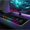 Bàn Lót Chuột LED RGB 80x30x4mm + Lót Phím Tắt Tiếng Việt 80x30x3mm - Giảm Giá 20% Chỉ 160.000₫