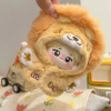 Bán Nóng Quần Áo Búp Bê 20cm 10cm Dễ Thương Sang Trọng Sư Tử Nhỏ và Áo Liền Mũ Thay Thế 3