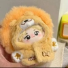 Bán Nóng Quần Áo Búp Bê 20cm 10cm Dễ Thương Sang Trọng Sư Tử Nhỏ và Áo Liền Mũ Thay Thế 4