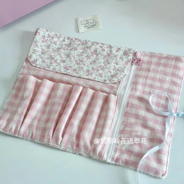 Bán Nóng Túi Đựng Đồ Dễ Thương F X Cọ Trang Điểm Hoa Instagram Hàn Quốc, Chống Bụi, Xách Tay Du Lịch 269.808VND 3