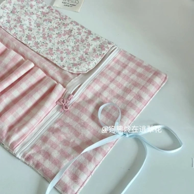 Bán Nóng Túi Đựng Đồ Dễ Thương F X Cọ Trang Điểm Hoa Instagram Hàn Quốc, Chống Bụi, Xách Tay Du Lịch 269.808VND 4