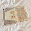 Bán Nóng Vỏ Bảo Vệ iPad F & X Gấu Bơ Hoạt Hình - Dùng cho iPad Pro 2.024, Air 6/5/4, Xoay 7/8/9, Acrylic 13 inch 5