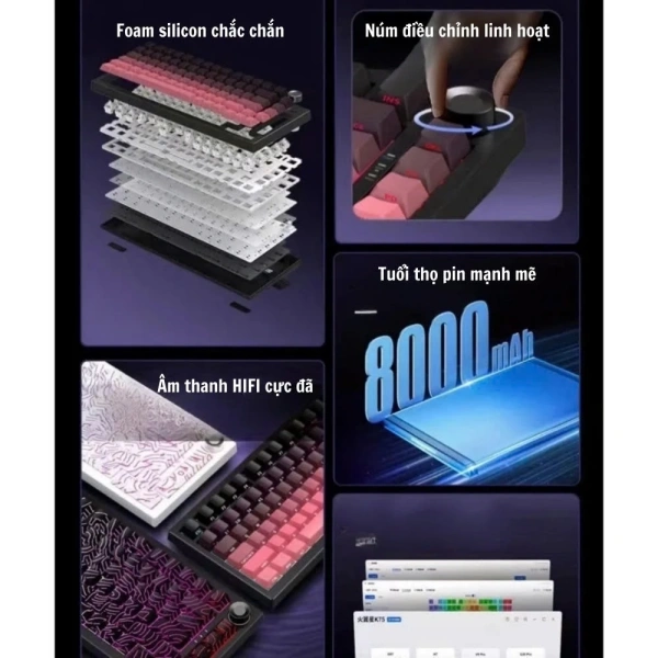 Trải nghiệm chơi game với Atas K81: Đánh giá cảm giác gõ, hotswap và ánh sáng RGB