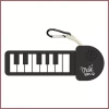 Bàn phím piano gập điện silicone - Đồ chơi móc khóa cho gia đình và công viên 7