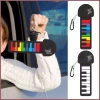 Bàn phím piano gập điện silicone - Đồ chơi móc khóa cho gia đình và công viên 9