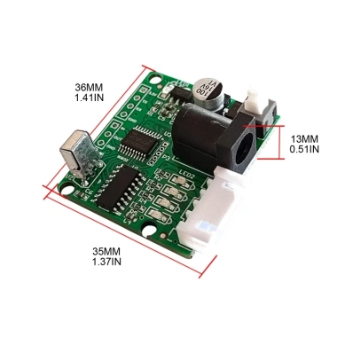 Bảng điều khiển ULN2.003 HL 28BYJ-48-5V động cơ bước 4 trục 5 dây Giá ưu đãi 233.200 VND