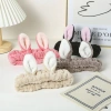 Băng Đô Cài Tóc Rửa Mặt Tai Thỏ Vô Tri Kute Cho Nam Nữ Siêu Cute Giá 28.800₫ 8