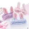 Băng Đô Cài Tóc Rửa Mặt Tai Thỏ Vô Tri Kute Cho Nam Nữ Siêu Cute Giá 28.800₫ 9