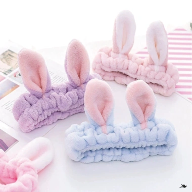 Băng Đô Cài Tóc Rửa Mặt Tai Thỏ Vô Tri Kute Cho Nam Nữ Siêu Cute Giá 28.800₫ 9 Băng Đô Cài Tóc Rửa Mặt Tai Thỏ Vô Tri Kute Cho Nam Nữ Siêu Cute Giá 28.800₫ 9
