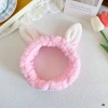 Băng Đô Cài Tóc Rửa Mặt Tai Thỏ Vô Tri Kute Cho Nam Nữ Siêu Cute Giá 28.800₫ 10
