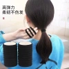 Băng đô co giãn buộc tóc đen liền mạch Không trượt, thoải mái, thời trang 7