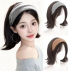 Băng Đô Đan Rộng Tóc Giả Hàn Quốc Vòng Nửa Đầu - Bob Sóng Tự Nhiên, Giá 193,320 VND 6