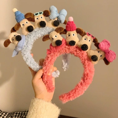 Băng Đô Lông Mềm Bờm Tóc Hình Chó Cute - Giá chỉ 59.900 VND, giảm so với 75.474 VND 3 Băng Đô Lông Mềm Bờm Tóc Hình Chó Cute - Giá chỉ 59.900 VND, giảm so với 75.474 VND 3