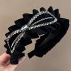 Băng đô satin đen flash kim cương chống trơn trượt size 26/27 giá ưu đãi 84.658 VND 7
