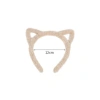 Băng Đô Tai Mèo màu trơn nhẹ sang trọng - Cosplay và quấn tóc, giảm giá 27.864₫ 2