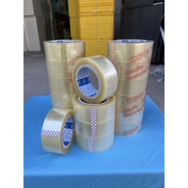 Băng keo 300Y 2.3kg 6 cuộn - Siêu dính trong/đục, dán thùng nhanh, Giá ưu đãi 227.200₫ - Đại Cát