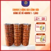Băng keo cảnh báo hàng dễ vỡ 48mm lõi mỏng 1kg-1.5kg giá xưởng - Đại Cát