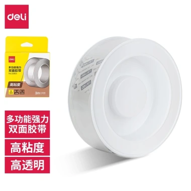 Băng keo Deli 2 mặt trong suốt siêu dính chống nước - Nhiều kích cỡ 33.601/33.605/33.612 - Giá ưu đãi 42.000₫ 9 Băng keo Deli 2 mặt trong suốt siêu dính chống nước - Nhiều kích cỡ 33.601/33.605/33.612 - Giá ưu đãi 42.000₫ 9