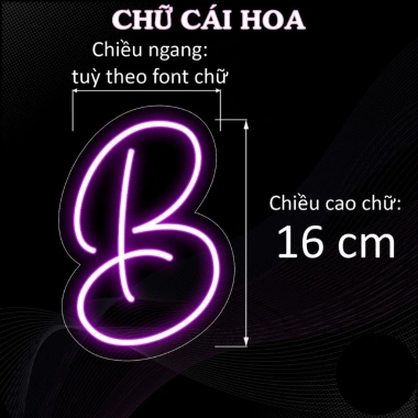 Bảng LED Neon Cổ Động Tên Ca Sĩ, Idol, Thương Hiệu, Pin Sạc Tích Điện, 15.000 VND