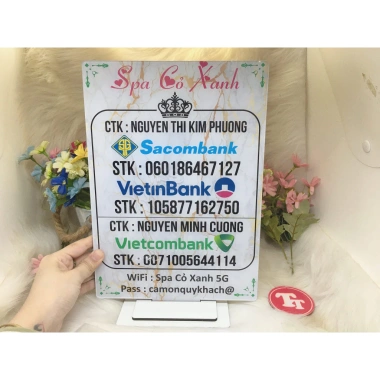 Bảng mã QR code meca sang trọng, chất lượng cao cấp, in theo yêu cầu 6 Bảng mã QR code meca sang trọng, chất lượng cao cấp, in theo yêu cầu 6