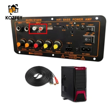 Bảng Mạch Khuếch Đại Bluetooth 300W EU 220V - Công Suất Cao, Kèm Nút Vặn 7