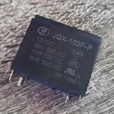 Bảng mạch rơle 12V 20A 250V JQX-102F/P - Giá chỉ 75.900₫, giảm tới 20% 6 Bảng mạch rơle 12V 20A 250V JQX-102F/P - Giá chỉ 75.900₫, giảm tới 20% 6