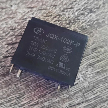 Bảng mạch rơle 12V 20A 250V JQX-102F/P - Giá chỉ 75.900₫, giảm tới 20% 9 Bảng mạch rơle 12V 20A 250V JQX-102F/P - Giá chỉ 75.900₫, giảm tới 20% 9