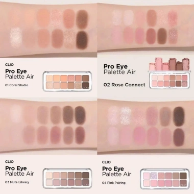 Bảng Mắt Nơ Cli0 Pro Eye Palette Air 12 ô - Màu rực rỡ, lâu trôi, giá 482k 2