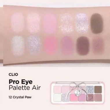 Bảng Mắt Nơ Cli0 Pro Eye Palette Air 12 ô - Màu rực rỡ, lâu trôi, giá 482k 7
