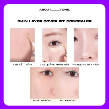 Bảng màu Makeup Đa Năng ABOUT TONE Palette – Lên Màu Chuẩn, Lâu Trôi, Giảm 20%