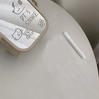 Bảng Trắng BY2 Ins cho Gương Tủ Lạnh - Bút Nước Xóa Được, Có Bàn Chải, Giá 60,480 VND 4