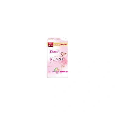 Băng vệ sinh Diana Sensi 38 miếng cánh siêu mỏng, thấm hút, giảm giá 91.000 VND 3