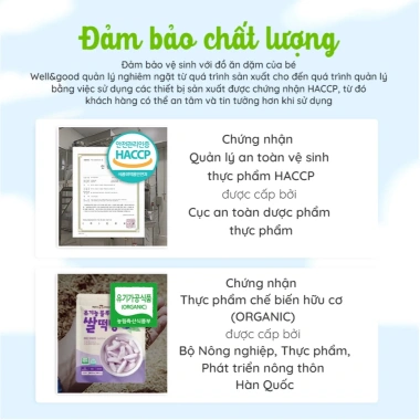 Bánh ăn dặm gạo lứt hữu cơ thanh dẹt Mom's Choice cho bé 6 tháng - 72.000đ 5