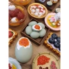 Bánh dâu vịt muối trứng tủ lạnh, miếng dán nam châm sáng tạo, giá ưu đãi 85.800đ 6