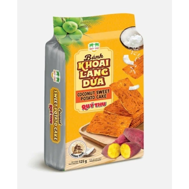 Bánh Dừa Nướng Vị Khoai Lang 125gr - Đặc Sản Đà Nẵng Giảm Giá 25k 2 Bánh Dừa Nướng Vị Khoai Lang 125gr - Đặc Sản Đà Nẵng Giảm Giá 25k 2