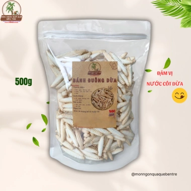 Bánh Đuông Sữa Dừa Bến Tre Giảm Giá - Đặc Sản Đậm Vị Nước Cốt Dừa 29.000Đ 11