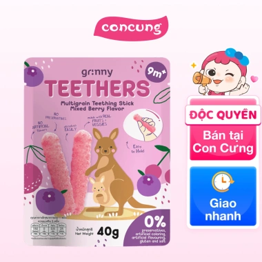 Bánh Gặm Nướu Ngũ Cốc Grinny Vị Quả Mọng Hỗn Hợp - Giá 49.000đ, hỗ trợ răng sữa 2 Bánh Gặm Nướu Ngũ Cốc Grinny Vị Quả Mọng Hỗn Hợp - Giá 49.000đ, hỗ trợ răng sữa 2