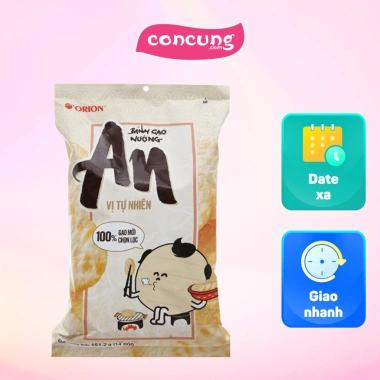 Bánh Gạo An-Tự Nhiên 14P - Giảm giá, Chỉ 27.000₫, Thức ăn nhẹ lành mạnh, không chất bảo quản 2 Bánh Gạo An-Tự Nhiên 14P - Giảm giá, Chỉ 27.000₫, Thức ăn nhẹ lành mạnh, không chất bảo quản 2
