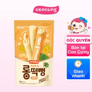 Bánh gạo que Ivenet vị bí ngô - Snack nhẹ, vị ngọt tự nhiên, giá chỉ 69.000 VND 2 Bánh gạo que Ivenet vị bí ngô - Snack nhẹ, vị ngọt tự nhiên, giá chỉ 69.000 VND 2