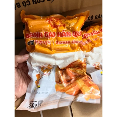 Bánh Gạo Tokboki 1kg - Hương Vị Hàn Quốc, Giá ưu đãi 32.000đ, Thịt ngon, Dễ nấu