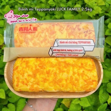 Bánh mì ruốc sốt salad Teppanyaki 10 bánh, chà bông thơm ngon, giảm giá 92.880₫ Nga Shop