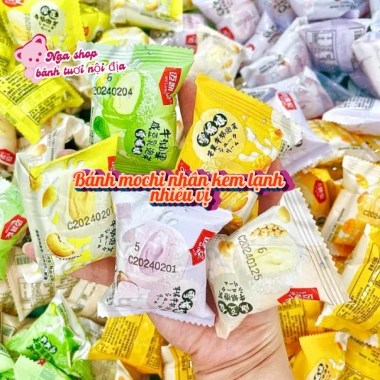 Bánh Mochi Mix 1kg: Chanh Dây, Đào Sầu Riêng, Khoai Môn, Đậu Nành, Sữa Đậu Chuối, Sô-cô-la - Giá ưu đãi 114.999 VND 4