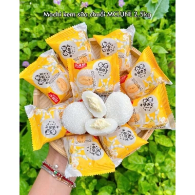 Bánh Mochi Mix 1kg: Chanh Dây, Đào Sầu Riêng, Khoai Môn, Đậu Nành, Sữa Đậu Chuối, Sô-cô-la - Giá ưu đãi 114.999 VND 9