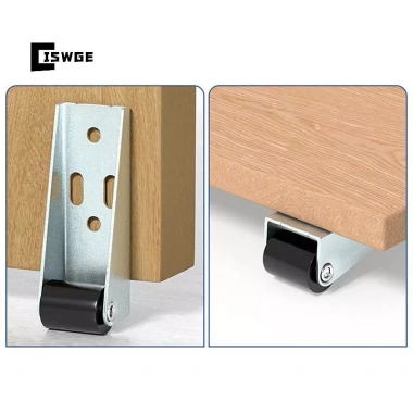 Bánh nội thất ròng rọc CISWGE - bánh xe di động kính thiên văn, chịu tải hạng nặng, phụ kiện mới giảm giá 32.010₫ 3