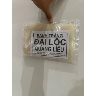 Bánh Tráng Đại Lộc 180g Dẻo Mềm – Nhúng Nước, Cuốn Thịt Heo, Giá 20.000 (Giảm 4.800) 4