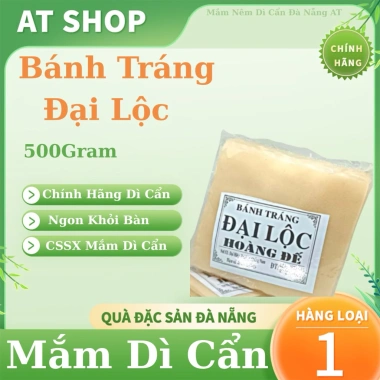 Bánh Tráng Gạo Đại Lộc - Cuốn Thịt Heo, Chấm Mắm Nêm Ngon, Giá 49.000đ (63.700đ)