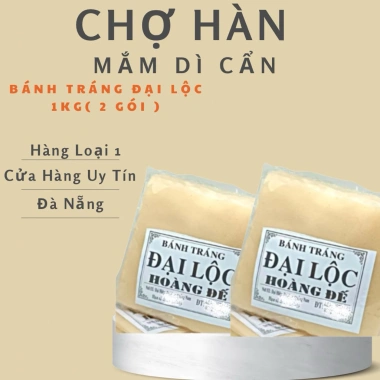 Bánh Tráng Gạo Đại Lộc - Cuốn Thịt Heo, Chấm Mắm Nêm Ngon, Giá 49.000đ (63.700đ)