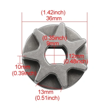 Bánh xích Soyit Gear Asterisk 3-6-7, bánh răng răng cưa, phụ kiện máy xay góc cưa điện - Giá chỉ 42.441 VND 9