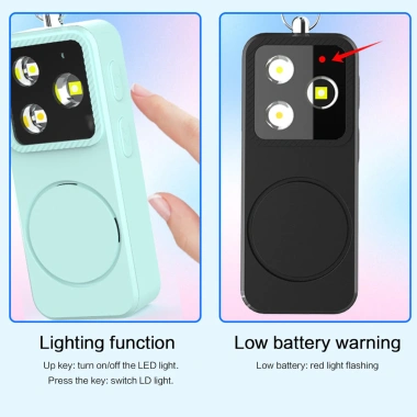 Báo động cá nhân 120dB sạc lại - Còi lớn an toàn cho nữ trẻ em du lịch ngoài trời 8